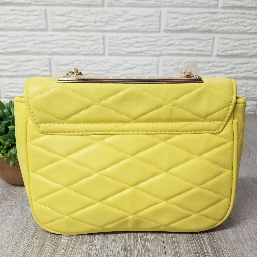 bebe quilted crossbody